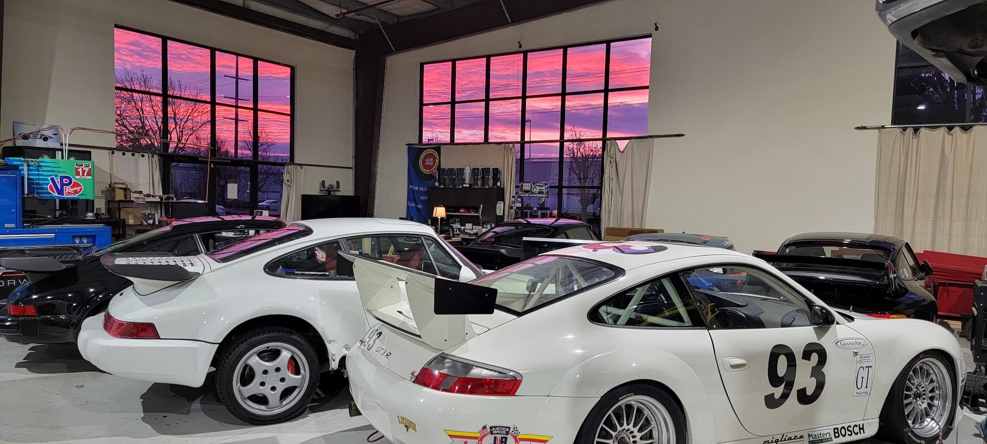 Race Porsches at Migliore Motorwerks